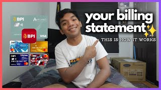 Billing Questions with BPI Credit Card Statements 💳 | billing period, payments & due date