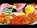 ASMR FRIED CHICKEN WINGS French Fries From WINGSTOP Mukbang ASMR Phan