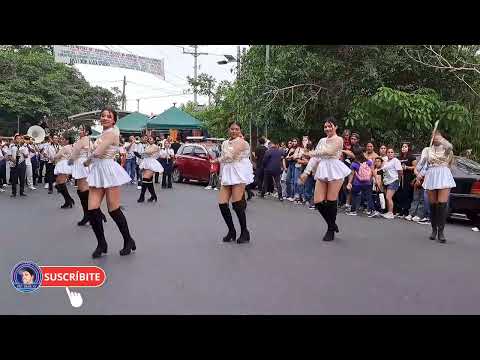 🎺 ESPECTÁCULO IMPERDIBLE 💃 Cachiporristas de la Banda El Rosario en acción
