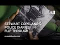 A quick look through Stewart Copeland’s Police Diaries