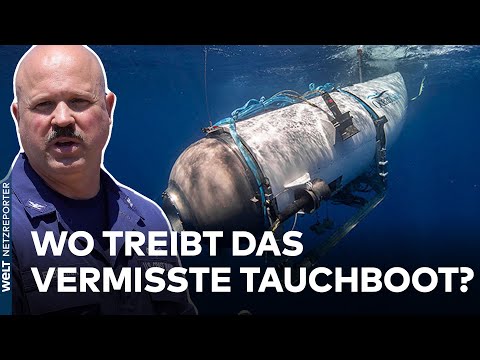 TITANIC-ABENTEURER: Kaum Sauerstoff im Tauchboot - Gefangen in der Tiefe in Eiseskälte | WELT News
