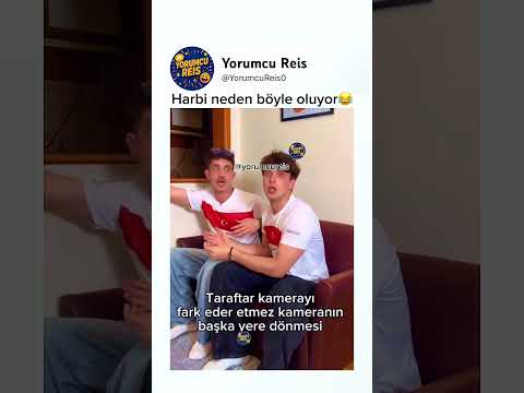 Taraftar kamerayı fark eder etmez başka yere dönmesi 😂 #komikyorumlar #mizah ￼