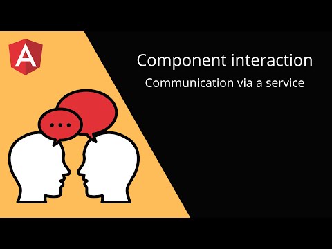 Angular Component interaction via a service