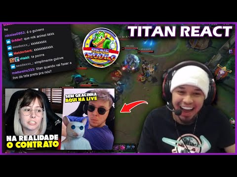 TITAN REACT | PRÊMIO DOS GANHADORES DO ULT, BAD PIJACK NA AREA, YODA COSPLAY DE MASTER YI