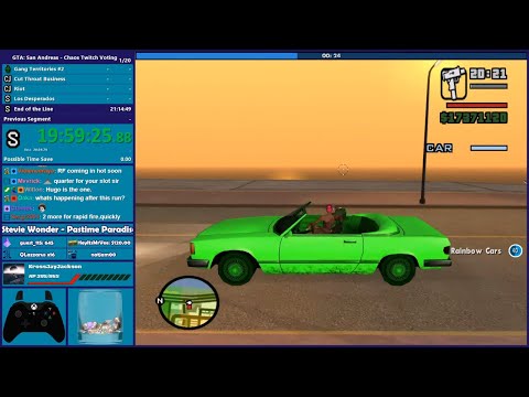 GTA San Andreas CHAOS MOD Speedrun Part 7 | Sea of Thieves - Hugo_One Twitch Stream - 12/11/2019