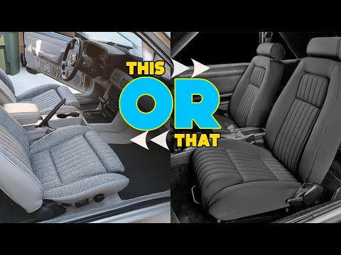 What's The Best Foxbody Seat Option?