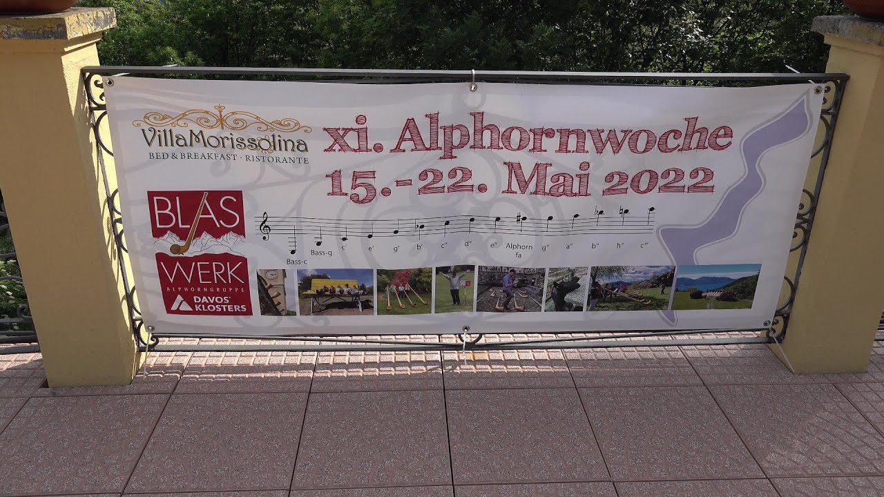 Alphorn Concert Trarego