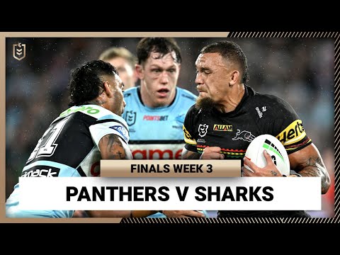 NRL Highlights | NRL 2024 | Panthers v Sharks | Full Match Replay | Finals Week 3