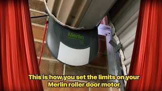How to set a MERLIN MR655 & MR855 roller door opener + bonus hidden trick