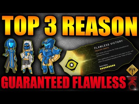 Destiny | TOP 3 REASONS YOU CAN'T GET FLAWLESS! Destiny: HOW TO MAKE IT TO THE LIGHTHOUSE in YEAR 3!