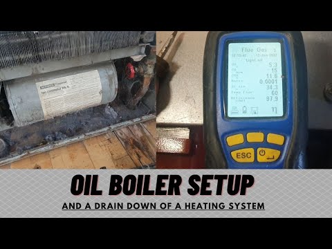 Adventures of A Plumber#26 Oil boiler setup and system Drain