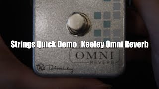 Video thumbnail for Strings Quick Demo : Keeley Omni Reverb by Strings Shop