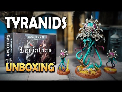 TYRANIDS Unboxing Packshot LEVIATHAN Warhammer 40000