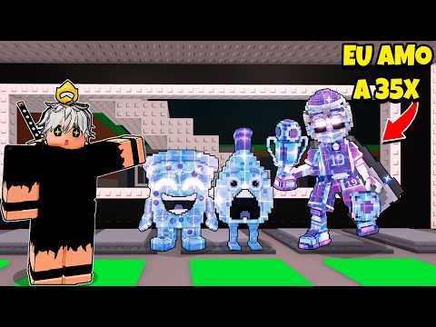 PEGUEI PETS NOVOS COM A MUTAÇÃO CRISTAL💎NESSA UPDATE DO BRAINROT!!🤩❄️