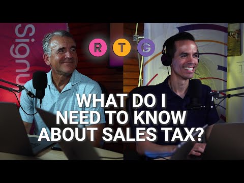 What do I Need to Know about Sales Tax? - YouTube