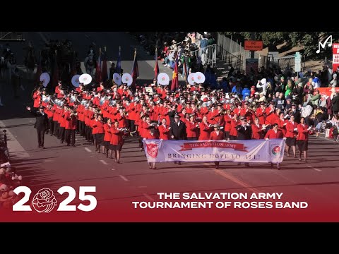 The Salvation Army Tournament of Roses Band | 2025 Pasadena Rose Parade