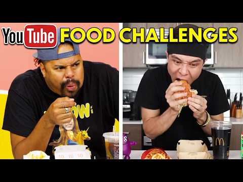 Can We Complete The Hardest YouTube Food Challenges?