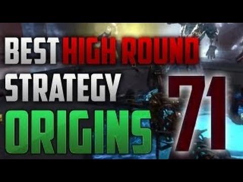 Black Ops 2 Zombies Origins High Round Strategy - BO2 Max Rank FAST - Level Up EASY - TUTORIAL