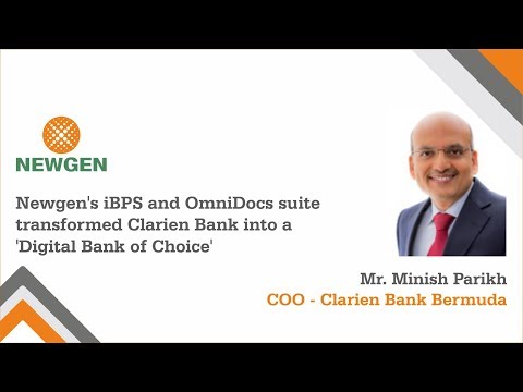 Newgen's iBPS and OmniDocs suite transformed Clarien Bank into a 'Digital Bank of Choice'