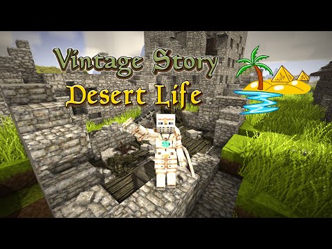 Vintage Story Desert Life Ep 229: Update to 1.21 and Exploring New Ruins