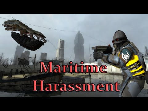 Прохождение Half-Life 2 Maritime Harassment