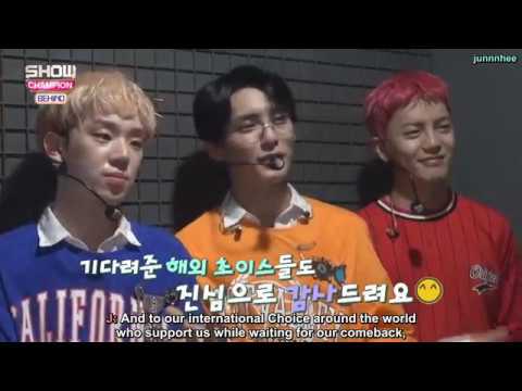 [ENG SUB] 180619 A.C.E - Show Champion Behind