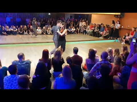 Sven and Evi tango improvisation in Brno