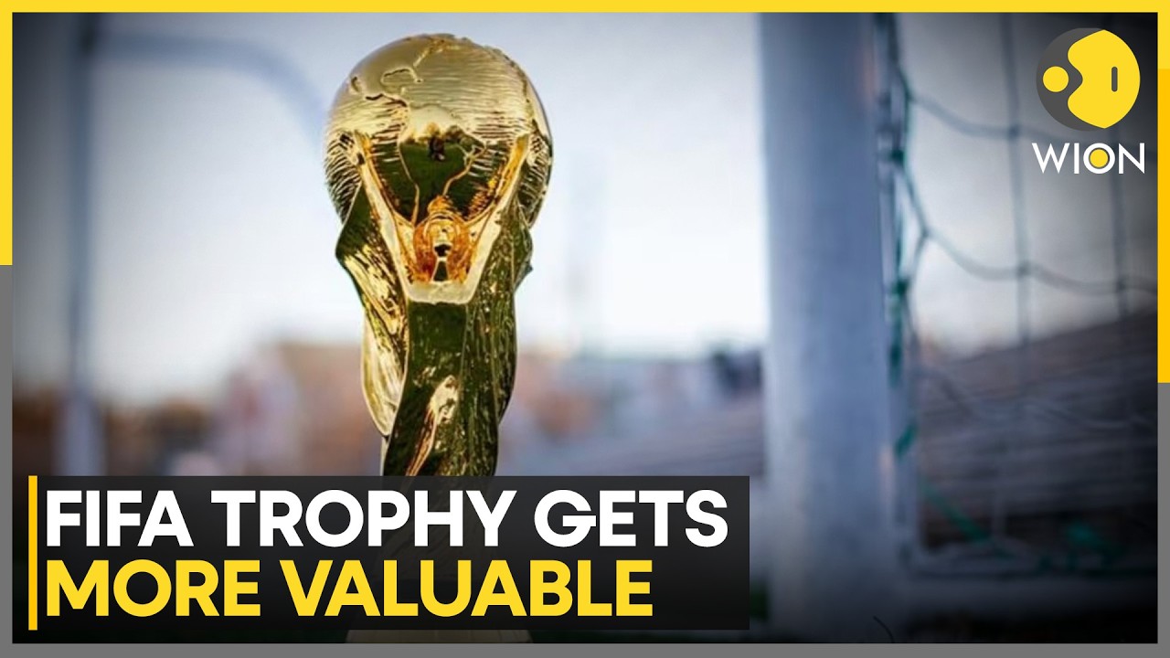 FIFA World Cup 2026: FIFA Trophy Now Worth Over $700,000 | WION