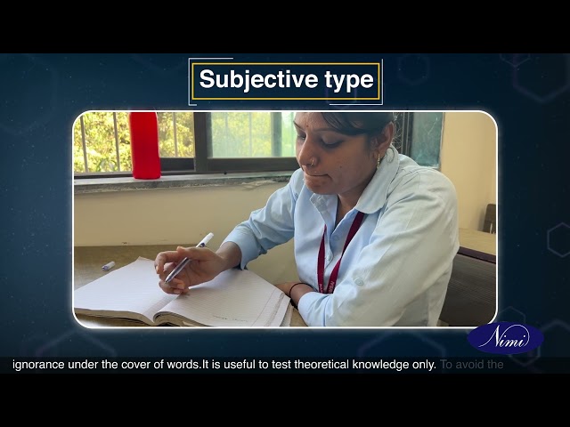 Testing and evaluation PART - A