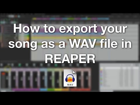 download lagu mp3 mp4 Reaper Export To, download lagu Reaper Export To gratis, unduh video klip Reaper Export To