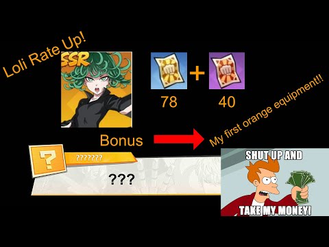 Gacha Terrible Tornado Rate Up 108 Ticket Plus My First Orange Equipment