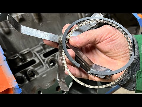 440 V8 Mopar Engine Rebuild Step 10 - Ring Gapping