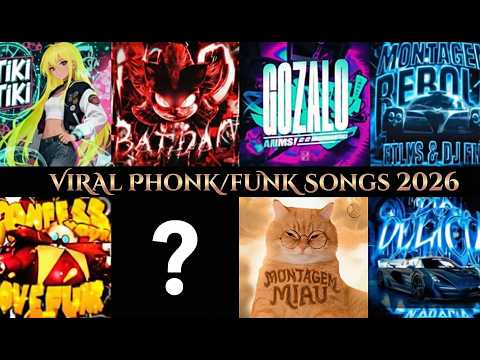 VIRAL PHONK/FUNK SONGS 2026 🎵 PLAYLIST | Made for you