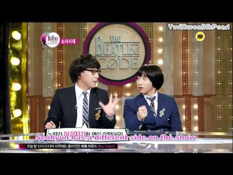 [ENG] Taeyeon jealous of Seohyun's ex-husband @ The Beatles Code