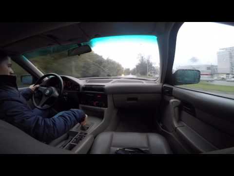 BMW 525i e34 - City Driving Part 1 [Passenger POV]