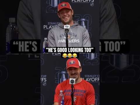 This moment between Swaggy and Marchy 👌😂