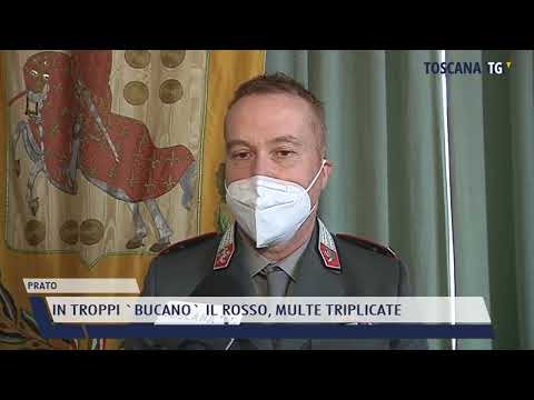 2022-02-10 PRATO - IN TROPPI 'BUCANO' IL ROSSO, MULTE TRIPLICATE
