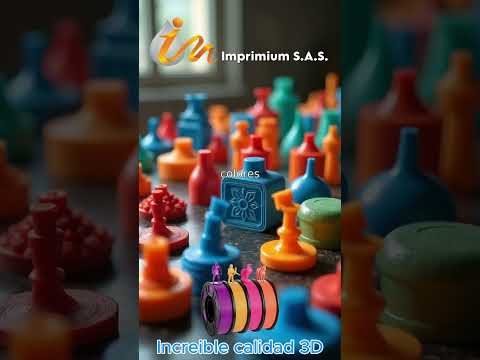 Así es como los mejores creadores usan filamentos 3D para sus proyectos