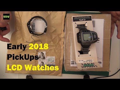 Early 2018 LCD watch Pickups - Ep 44 - VintageDigitalWatches