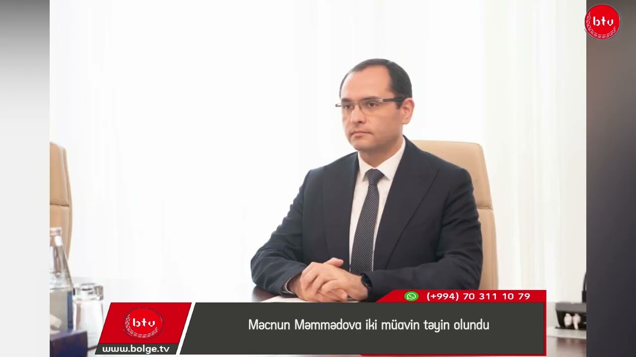 Məcnun Məmmədova iki müavin təyin olundu