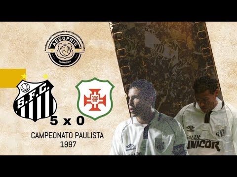 Santos 5 x 0 Portuguesa Santista - 18/05/1997 - Reportagem TV Cultura