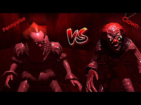 Deathpark 2 - terrible clown vs Pennywise [ Cutscenes + End ]