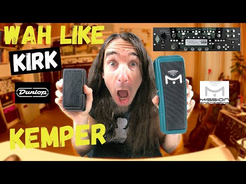 KEMPER VS. DUNLOP WAH - How to wah like Kirk (or even better!)