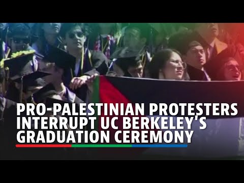 Pro-Palestinian protesters interrupt UC Berkeley's graduation ceremony