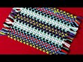 How To Make A Great Doormat At Home Doormat Making At Home Paydan Banane Ka Tarika کاردستی