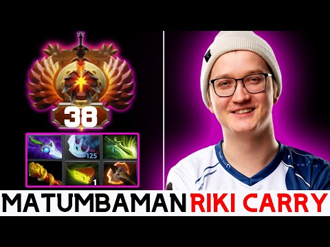 Secret.MATUMBAMAN NEW FAVORITE CARRY HERO "RIKI" FULLGAMEPLAY | DOTA 2 MICRO