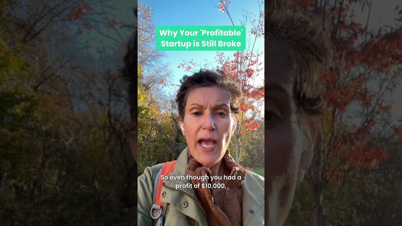 Why Your 'Profitable' Startup is Still Broke 😬 #founder #startup