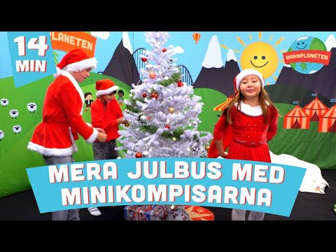 Minikompisarna - Nu har vi ljus, Räven raskar över isen, Nu tändas tusen juleljus , I ett hus, Tomte