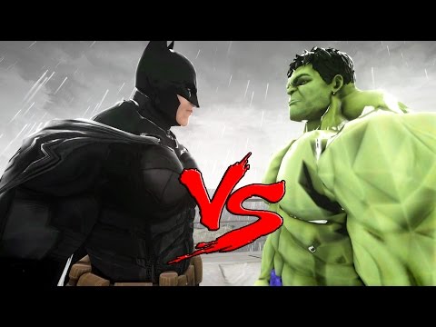 BATMAN VS HULK - EPIC BATTLE