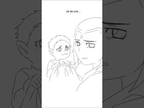 [ BBRae ] Clingy 💚💜 #teentitans #beastboy #raven #bbrae #cartoonnetwork #animatic